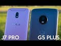 Galaxy J7 Pro (2017) vs Moto G5 Plus - Comparativa