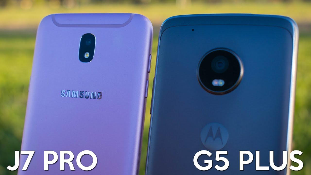 Galaxy J7 Pro (2017) vs Moto G5 Plus - Comparativa