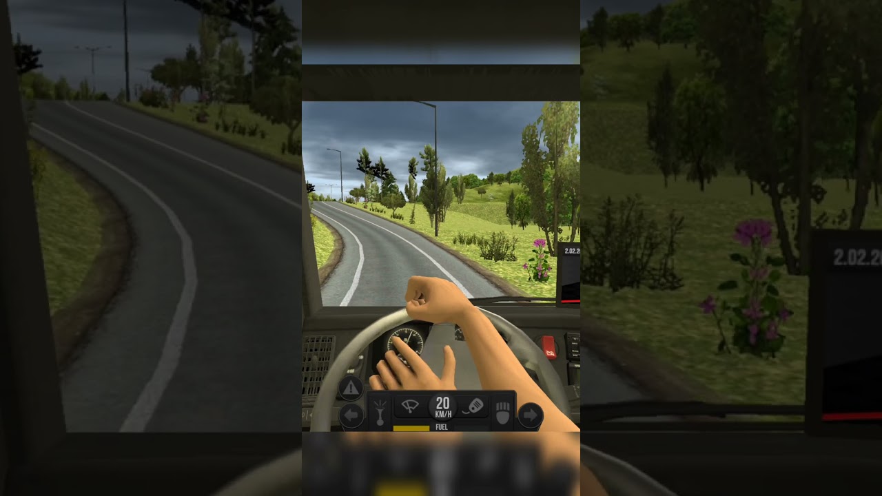 TikTok-Streamer geht mit super aufwendigem Truck-Simulator-Setup viral