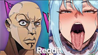 Anime vs Reddit Pt.7 (The Rock Reaction Meme)