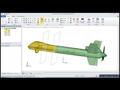 DSM splitting body from STL