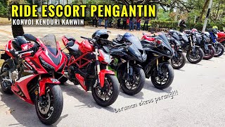 Ride kenduri kawin escort pengantin CBR650R DUCATI R1 crossplane Z8