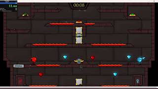 Fireboy & Watergirl: Elements | Fire Temple Level 6 100% Speedrun 29s WR