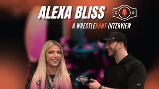 Alexa Bliss on Charlotte Flair and Starring in a Disney Live-Action Remake! | WrestleRant Interview