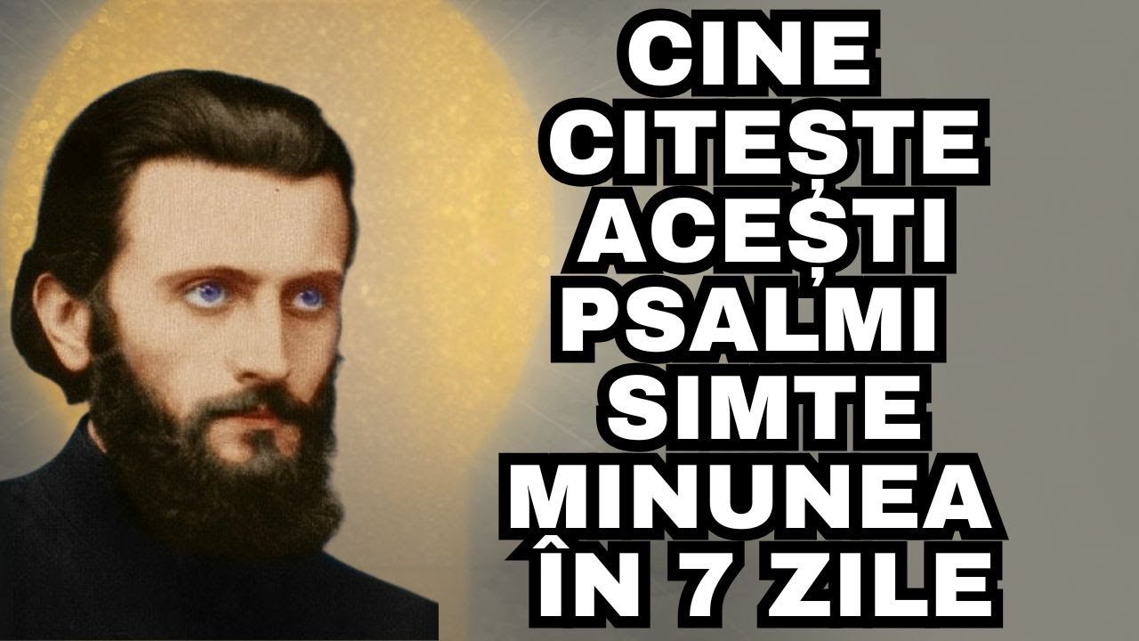 ARSENIE BOCA DEZVĂLUIE PSALMII INTERZIȘI CARE TREZESC PUTEREA ASCUNSĂ ȘI SCHIMBĂ DESTINUL TĂU!