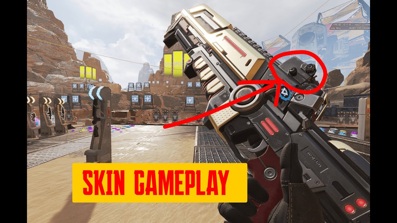 FLATLINE Clenched Fist SKIN GAMEPLAY Apex Legends YouTube