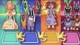 Princess Loolilalu VS Smiling Critters Among Us VS Ragatha VS Smiling Critters Animatronic|Tiles Hop