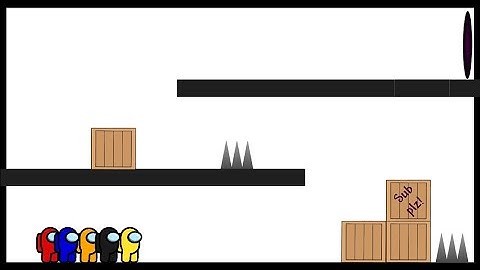 Among Us Obstacle Course Ep 1 | Stickman Animation | Stick Nodes Animation