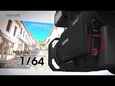 Sony-ს PXW X70 კამერა