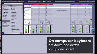 Lesson 3b - Ableton's Pencil Tool & Recording MIDI in Real Time