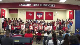 Langston Road Elementary Veterans Program 11 10 16