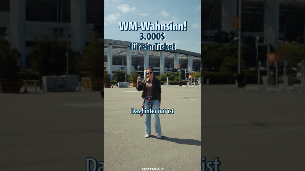 WM-Tickets für 3.000 $ im teuersten Stadion der Welt | Sportschau #shorts