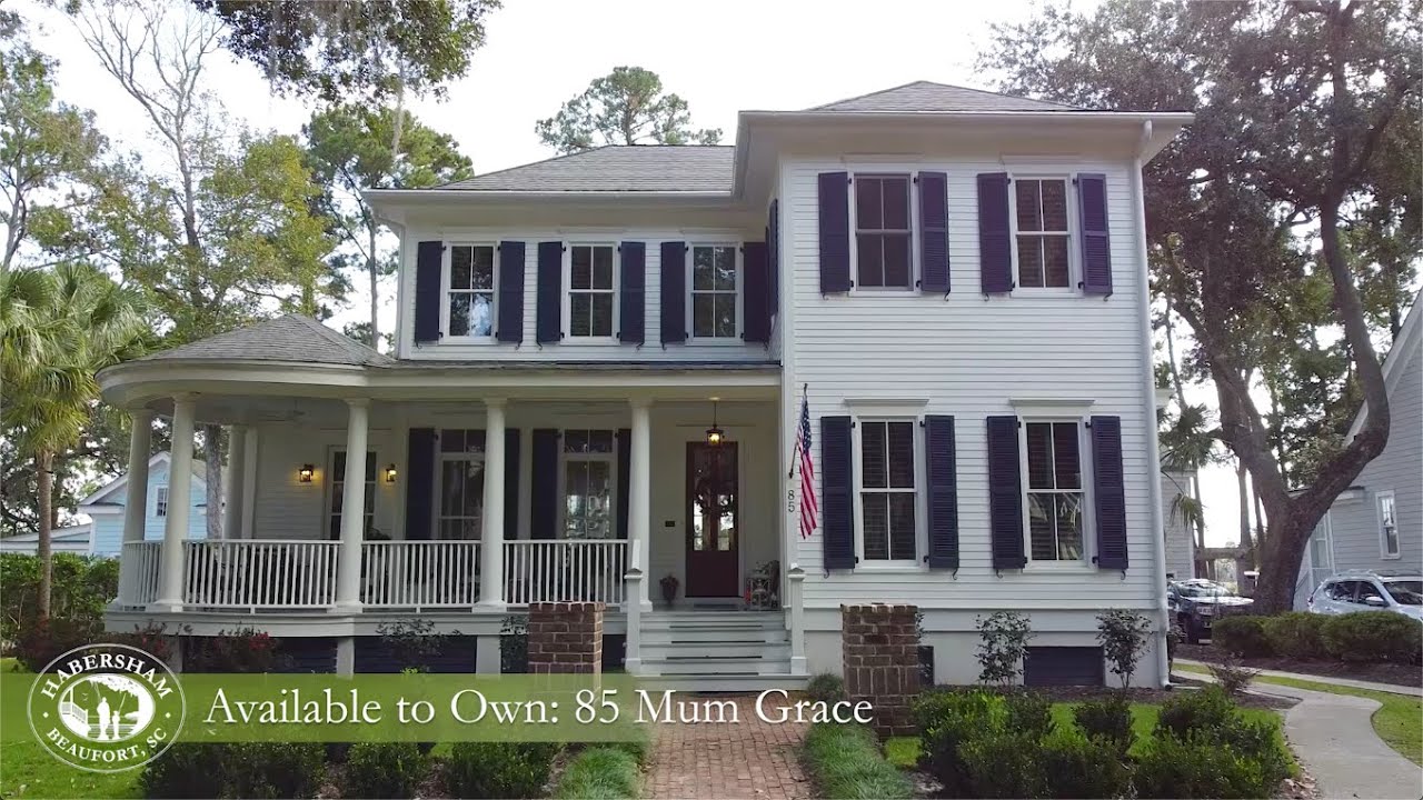 Habersham Real Estate 85 Mum Grace, Beaufort, SC 29906 YouTube