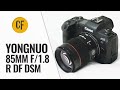 Yongnuo AF 85mm f/1.8 R DF DSM (for Canon RF mount) lens review