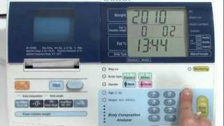 Balance impédancemètre analyseur de composition corporelle Tanita DC430MAP