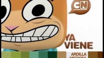 Cartoon Network Toonix Era Next Bumper (Scaredy Squirrel) (Latin America and LQ Brazil Ver.) (2012)
