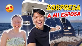 SORPRENDIENDO A MI ESPOSA CON UN YATE