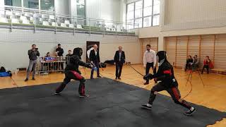 Ligowy Turniej Szabli I Rapiera, Wieliczka 2017. 14 Finału Szabli.