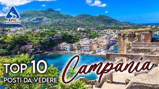 Campania: Top 10 Città e Luoghi da Visitare | 4K