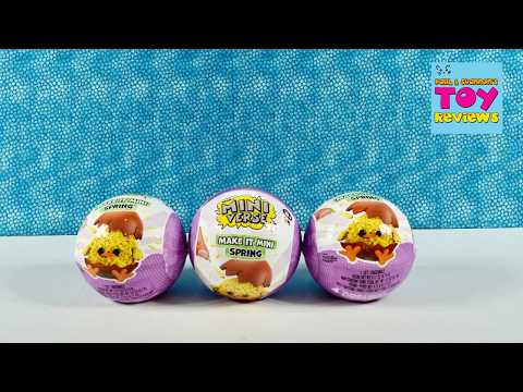 Mini Verse Make It Mini Spring Blind Capsule Opening DIY Fun