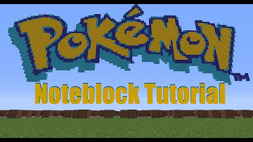 Noteblock Tutorial: Pokemon Theme