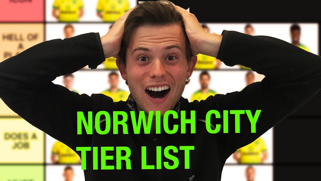 RANKING EVERY NORWICH CITY PLAYER TIER LIST YouTube