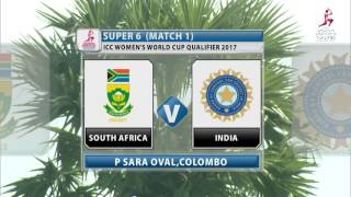 South Africa v India, ICC Women's World Cup Qualifier, 2017 screenshot 5