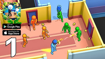 Walkers Attack Gameplay Walkthrough Part 1 - First Encounter with the Undead! (iOS, Android)