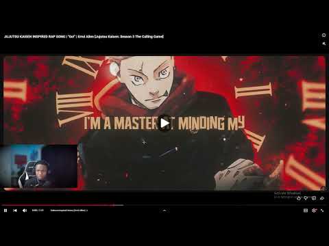 JUJUTSU KAISEN INSPIRED RAP SONG | "Go!" | Errol Allen - (REACTION)