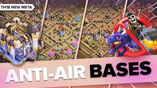 The END of Air Attacks? TOP 3 TH18 WAR and Ranked Mode Bases Every Clan Needs.