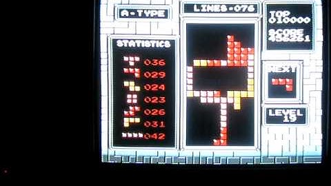 TAS: NES Tetris (USA) in 04:06.07 by Acmlm - Verification