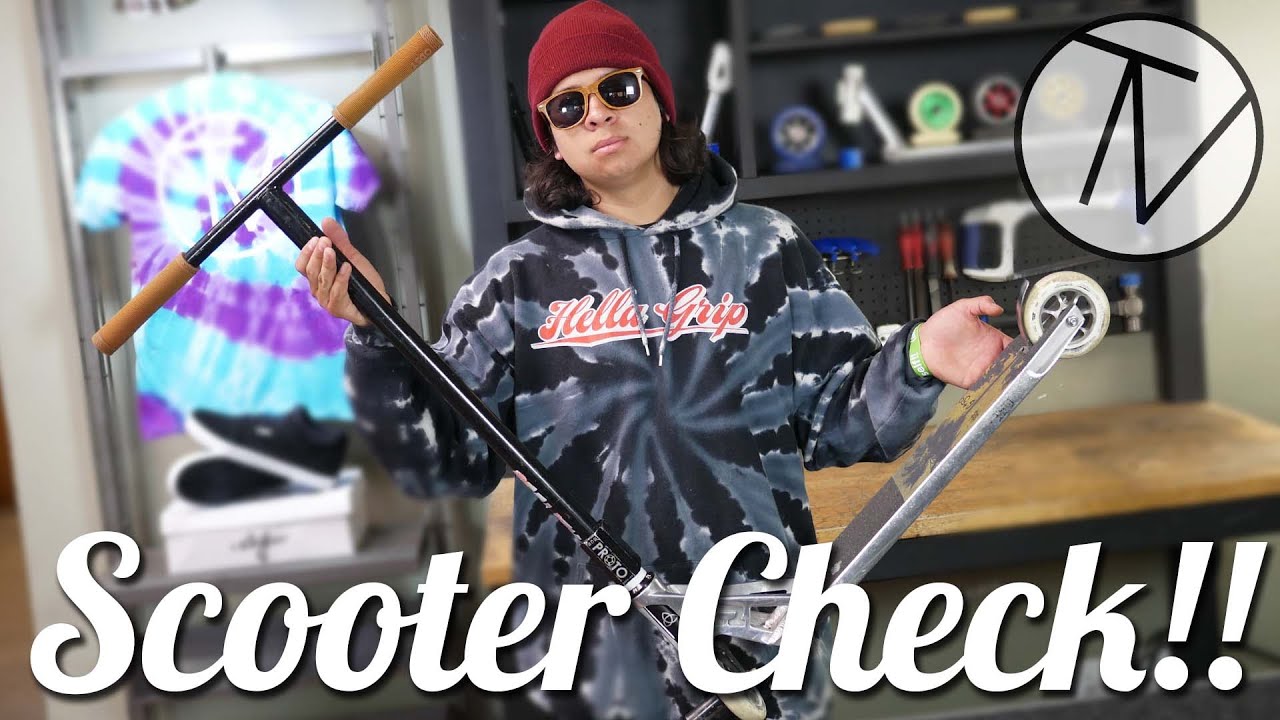 Walter Perez Scooter Check!! │ The Vault Pro Scooters - YouTube