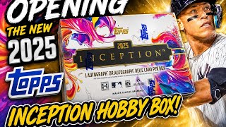 Detailed 💥 2025 Topps Inception Hobby Box Opening... HUGE HIT INSIDE?! Details