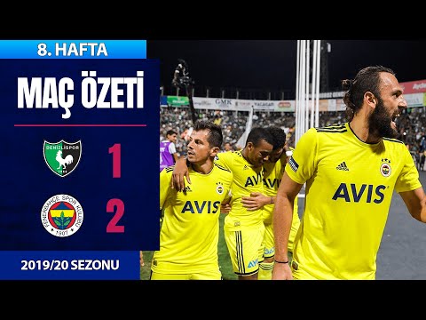 ÖZET: Denizlispor 1-2 Fenerbahçe | 8. Hafta - 2019/20