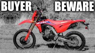 Why you should NOT buy the CRF450RL