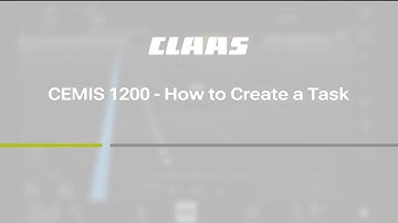 CEMIS 1200 FP1 - How to Create a Task #16