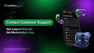 كيفية التواصل مع دعم العملاء في تطبيق Markets4you screenshot 2