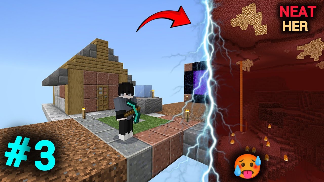 The Neather Is Not For Me 🥵 || Minecraft || Ep#3 ||