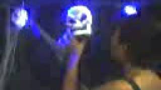 floating skull