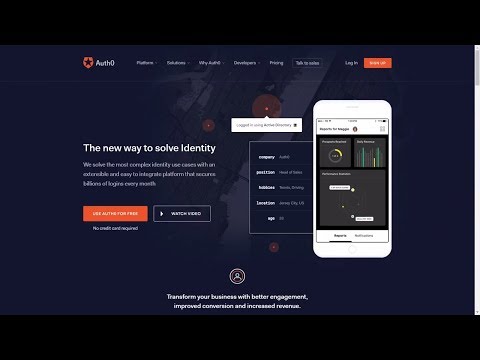 29. AUTH0 AUTHENTICATION - Angular 4+ with Firebase & Material Design
