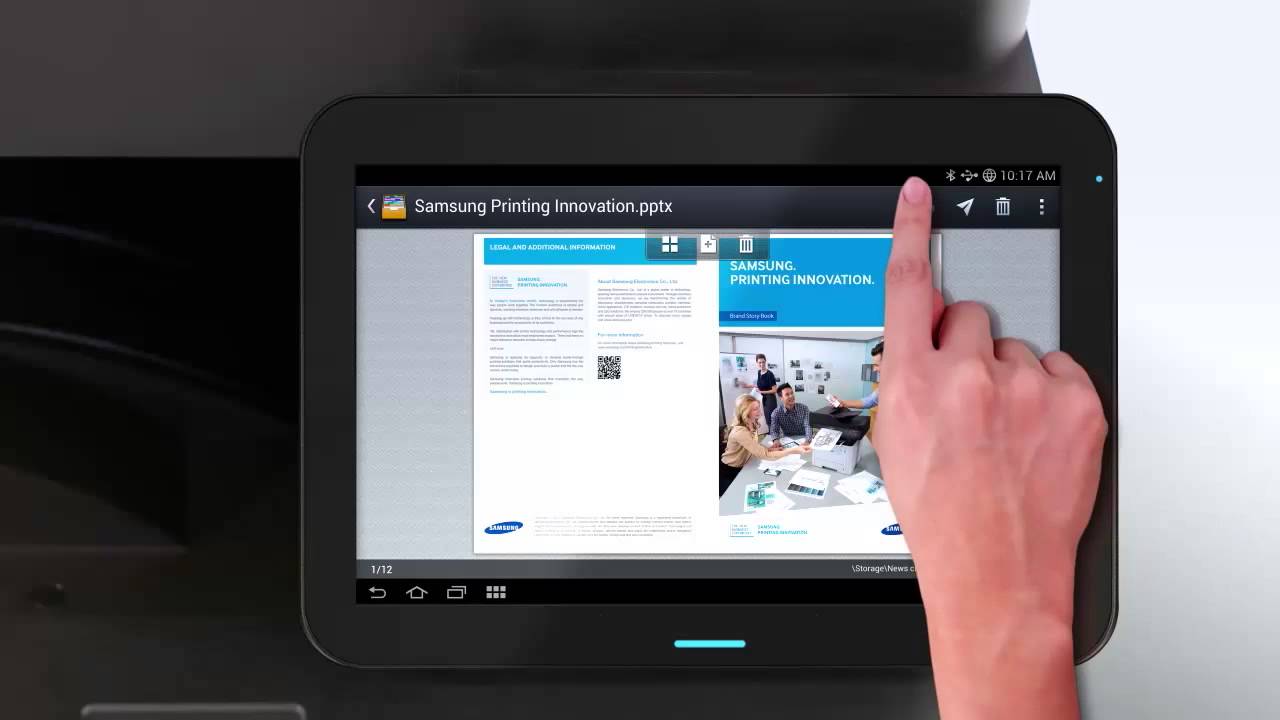 SAMSUNG SMART PRINTER – Smart UX Center
