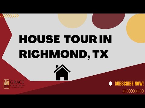 House Tour Richmond TX