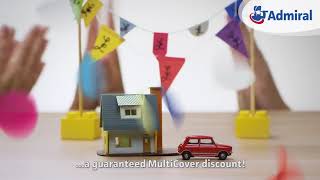 Admiral advert MultiCover Insurance explained