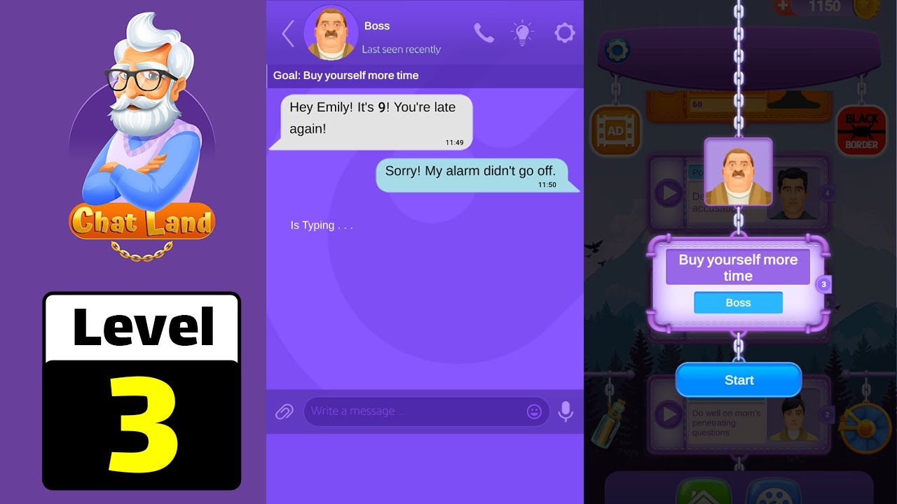 Chat Land Smart Messaging Game Level 3 Walkthrough YouTube chat-land-smart-messaging-game-level-3-walkthrough-youtube