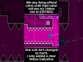 Day 8 fixing official coins untill @GDColon will see my videos #games #shorts #gd #viral