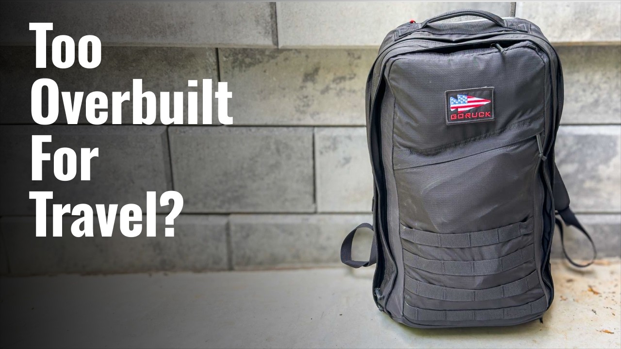 Goruck GR2 40L Review | Tough But Actually Good for Travel