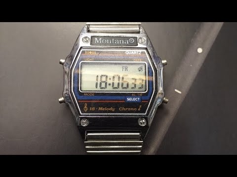 Видео: Часы монтана выставляем дату,время,месяц