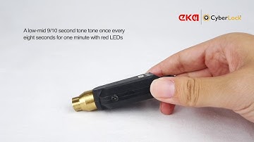 CyberKey - Low Battery warning & beep flash pattern