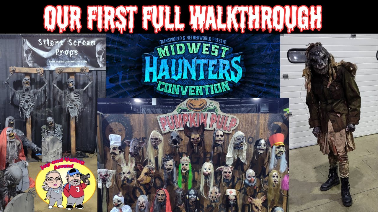 MIDWEST HAUNTERS CONVENTION 2025 : Our Very First Horrifying Experience !!!!