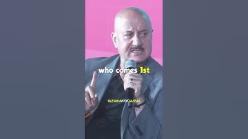 Failure is an event, never a person. | Anupam kher